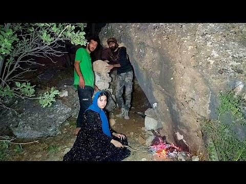 "Romantic Adventure in the Wilderness: Love Story of a Boy and Girl Seeking Shelter"