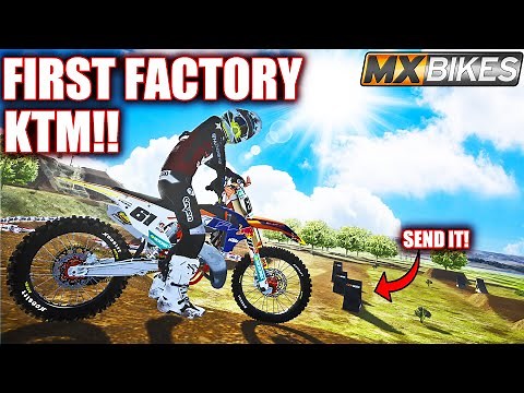 NEW FIRST EVER FACTORY KTM SUPERMINI 112 IN MXBIKES!! (ITS SICK!)