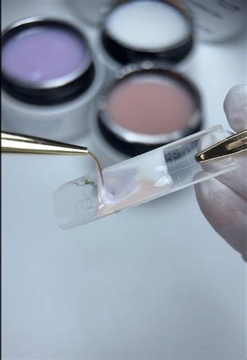 Marble Builder Gel Tutorial: Valentine’s Day Edition 🤍💕