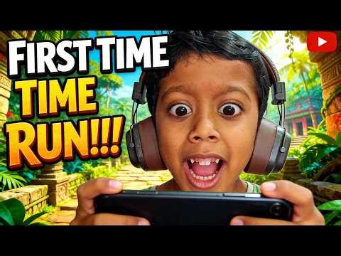 Temple Run First Time Gameplay by Nepali Kid 🇳🇵 | Pure Fun 😂