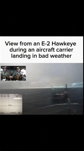 Bad weather landing