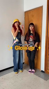 Forzando un glow up para mi hermana 💖 #glowup #transformacion #antesydespues #cambiodelook #hermanas | sofiamood