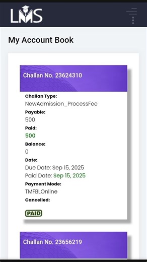 How to convert fee in installments in virtual university!