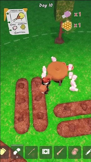 How To Craft Honey Meat in 99 Nights! NEW Bee Biome Recipe #roblox