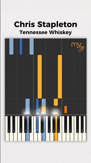 Tennessee Whiskey (Chris Stapleton) - Piano tutorial