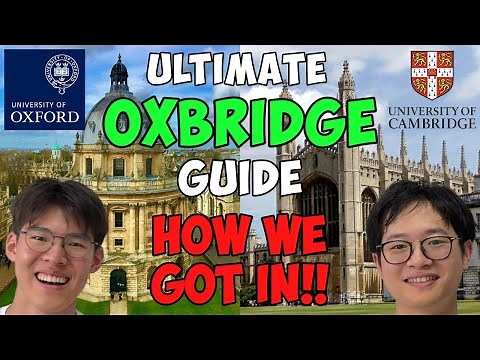 How to get into Oxbridge