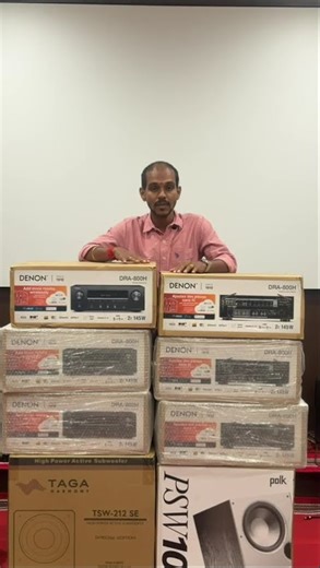 LOW BUDGET DENON DRA 800H 2.2ch Stereo Network Receiver AV RECEIVER