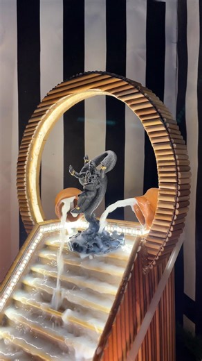 DIY Bamboo + Cardboard || CD Waterfall || Shiv || Tutorial