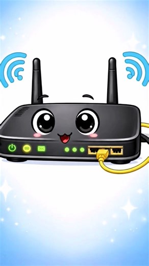 ‪@GenioKids-G1k‬ #Hi, I’m your Router! 📡 #I connect many devices to the internet.