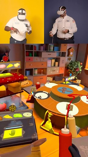 We tried out some virtual team building on the Oculus Quest by playing #CookoutVR and it got… interesting #vr #funny #cookout | Morris-Jenkins