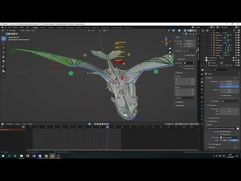Toothless final rig update (V2) | Blender rig