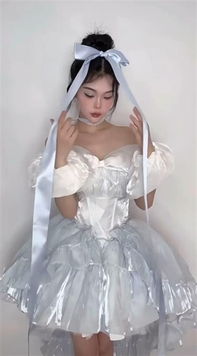 The ultimate princess dress 🦢🩵The Princess of the Heart Dress is fairytale perfection ✨