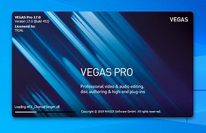 Sony vegas video editor trial
