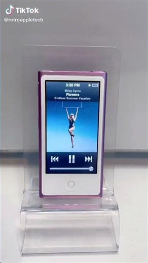 Miley's "Flowers" on different iPods