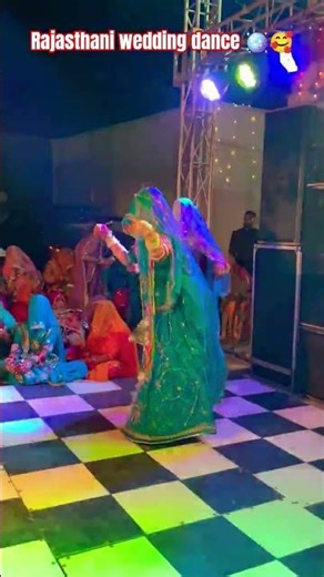 Rajasthani wedding dance 🪩🩰 #dance #rajasthaniclture #folkdance #wedding #rajasthani #marwadi #song