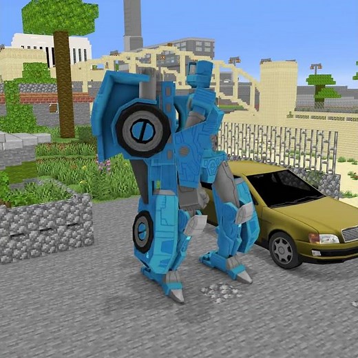 Transformers : Autobot Chromia vs Decepticon Barricade - Battle Robots
