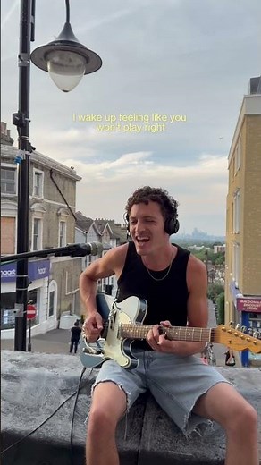 Redbone by Childish Gambino from my London balcony