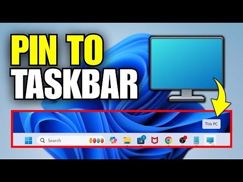 How To Add This PC To Taskbar In Windows 11