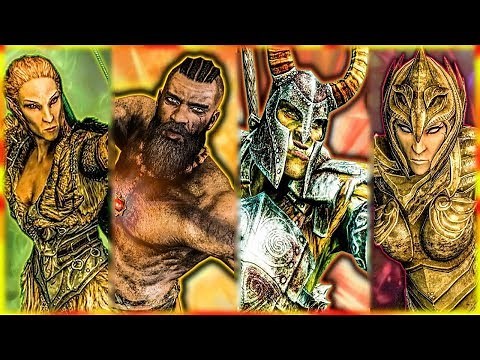 Skyrim - How Every Race was Created - Elder Scrolls Lore