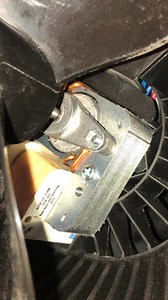 Honeywell table fan making clicking noise. Took it apart and thought it was the blades, but i figured out it only makes noise once the blade stem depresses into the frame. How do I fix?