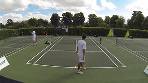 Well that's the most savage rally I've ever witnessed on a hard court. | touchtennis