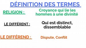 ANALYSE D'UN SUJET DE DISSERTATION PHILOSOPHIQUE : « AVEC LA RELIGION, LE DIFFÉRENT CRÉE LE DIFFÉREND » QU'EN PENSEZ-VOUS ? | PREPA BAC PHILO