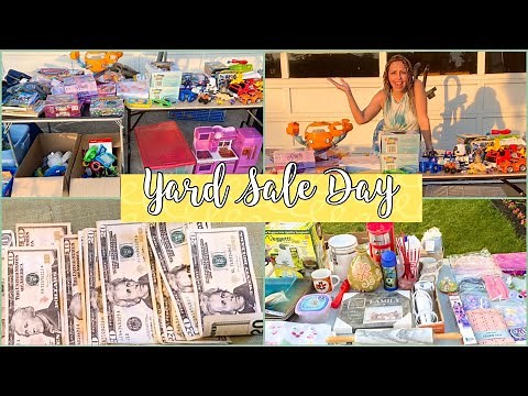 Yard & Garage Sale | How to Set One Up & Tips | Best of Motivation