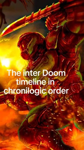 the doom timeline #doomslayer #hellwalker #doometernal #doomguy #doom2016