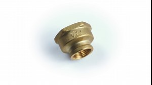 Brass Reducing Coupling 1/2" Female to 1" Female NPT Threaded Reducer 0,5 inch x 1 inch Adapter Pipe Fitting -1pcs