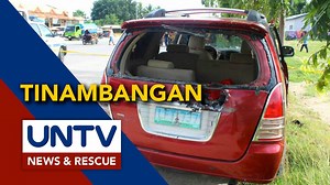 PANOORIN | Vice Mayor na saksi sa Ampatuan case, nakaligtas sa ambush | UNTV News and Rescue