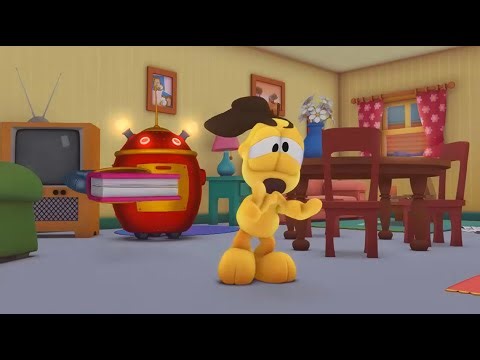 🙀Garfield contre le robot aspire tout 🤖🧹 - Compilation d'épisodes HD complets Garfield & Cie