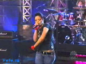 Fefe Dobson Performs Everything on Jay Leno
