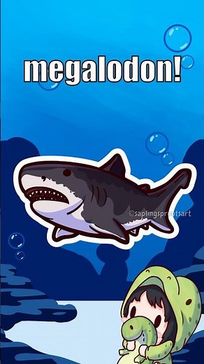 Megalodon! Drawing Your Favorite Prehistoric Animals!