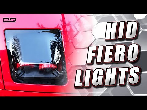 How To Install Embrace Racing Quad Bi-Xenon Flushmount Headlights (Pontiac Fiero)