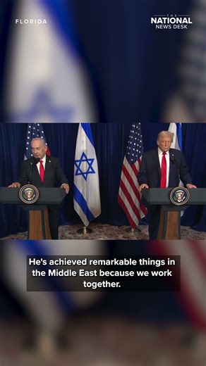 Talk with Trump was "very productive" according to Netanyahu