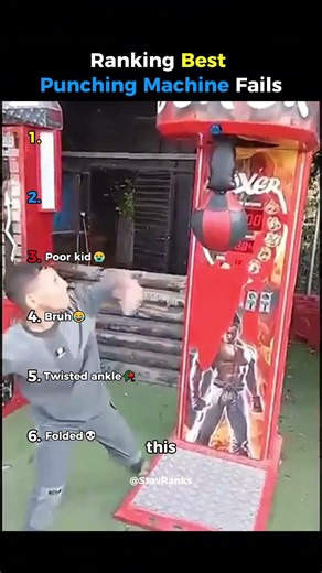 Ranking Best Punching Machine Fails 😭