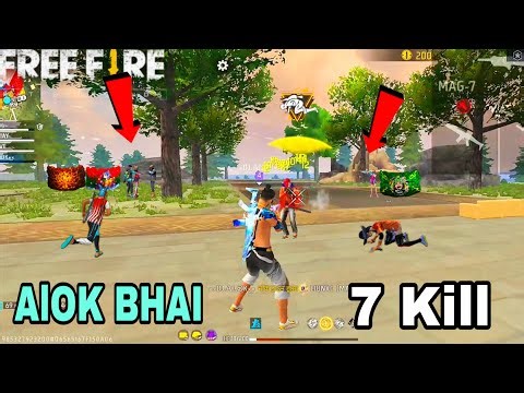 Alok Bhai Peak Landing Fight 💥 AC80 + MG7 7 Kill BOOYAH | Random Squad Destroyed..
