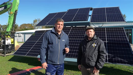 From hydrogen and hybrid systems to fully electric heavy plant and solar, the Site Sustainability Showcase at PlantWorx Construction Exhibition 2025 highlighted practical decarbonisation solutions across the construction sector. In this walkaround, Peter Haddock discovered the latest innovations with Luis Bassett, Decarbonisation and Sustainability manager at the Construction Plant-hire Association Luis: “Battery systems are becoming really popular in the UK market. You can pair them with genera