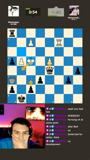 Must Be Checkmate | #sh4rkmate on #twitch #chess #clips