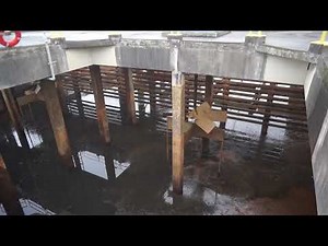 Flocculation unit at Taiacupeba Water Treatment Plant