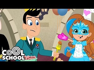 The Tale of Cinderella and the Royal Meatballs 👑 🟤 Cool School - 3 Fairytales | Cartoons for Kids