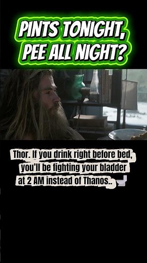 Thor's Toughest Battle: The 2 AM Bathroom Run 🚽