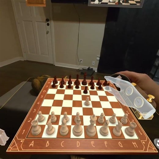 AR Chess in My Living Room | VR Chess Club