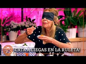 ¡CATA A CIEGAS! ¿Quién lo tuvo más difícil en la ruleta? | MasterChef Celebrity 4