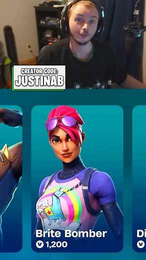 *RARE* Brite Bomber skin in the Fortnite item shop! #fortnite #fortniteitemshop #fortniteskins #epicpartner #supportacreator | AciDic BliTzz