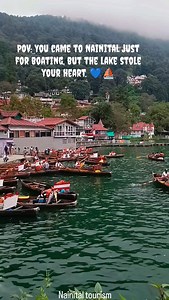 76 reactions | "Boating in Nainital → Heart Stole कभी सोचा था एक ride इतनी यादगार होगी? Nainital Lake = Pure magic! ✨ Hashtags: #Nainital #TravelPOV #NainitalDiaries #LakeView #nainitaltourism #nainital #uttarakhandtourism #nainilake #उत्तराखड़ | Nainital The Lake City Of Uttarakhand India | Facebook