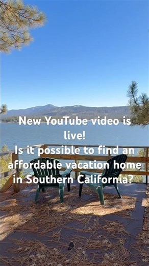 🏔️🏡Dreaming of a Southern California vacation home without the luxury price tag??