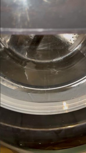 ASMR | Samsung washing machine drum clean (citric acid) #asmr #cleantok #washingmachine