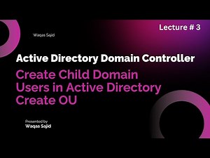 Child Domain Setup for System Administrators | Real Enterprise Structure