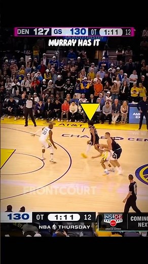 PART 2 - Crazy Ending in Epic Curry & Gordon Duel 🤯 Nuggets vs Warriors #nba #shorts